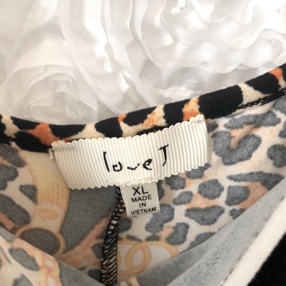 Women, Cami Romper, Love J, X-Large, Leopard Print - Picture 4 of 6